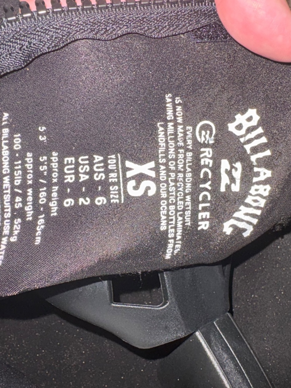 Billabong Women’s Synergy 3/2 Back Zip Full Wetsuit Size 2 - Picture 4 of 4